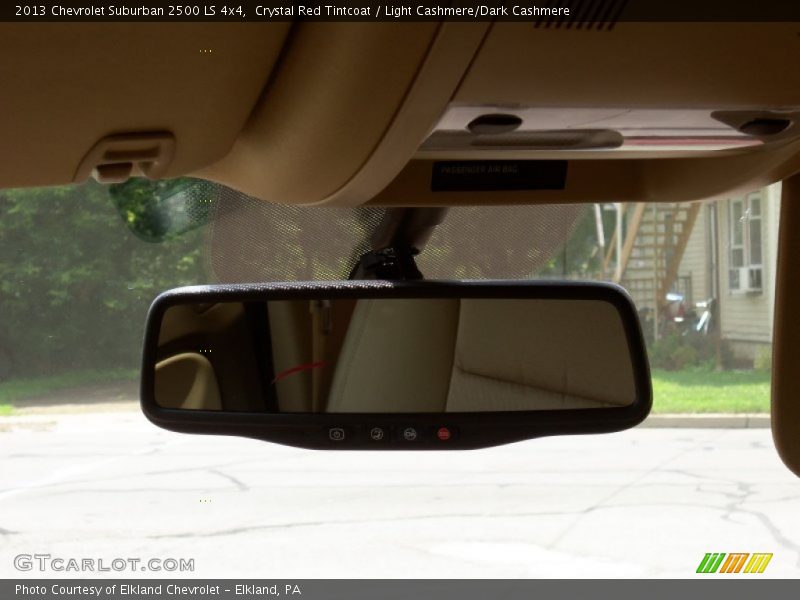 Crystal Red Tintcoat / Light Cashmere/Dark Cashmere 2013 Chevrolet Suburban 2500 LS 4x4
