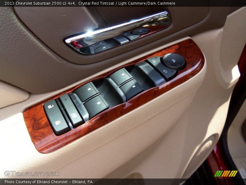 Controls of 2013 Suburban 2500 LS 4x4