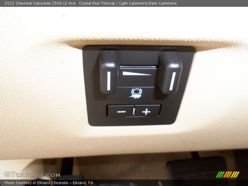 Crystal Red Tintcoat / Light Cashmere/Dark Cashmere 2013 Chevrolet Suburban 2500 LS 4x4