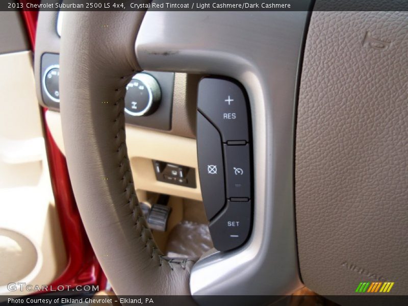 Controls of 2013 Suburban 2500 LS 4x4