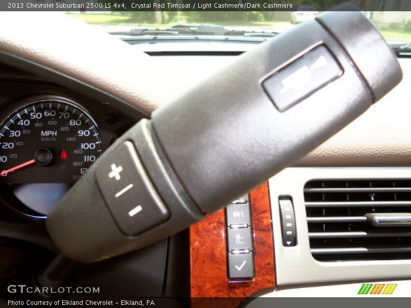 Controls of 2013 Suburban 2500 LS 4x4