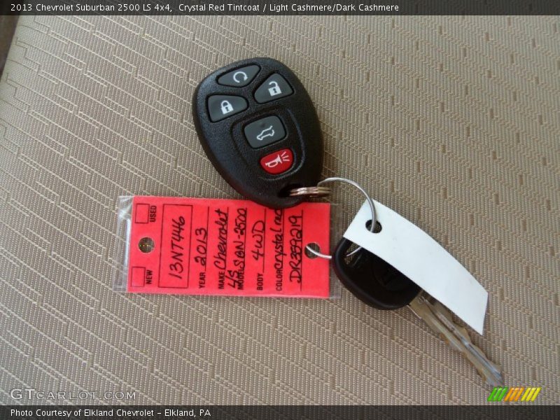 Keys of 2013 Suburban 2500 LS 4x4