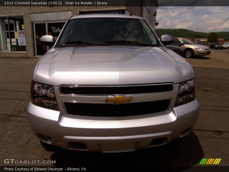 Silver Ice Metallic / Ebony 2013 Chevrolet Suburban 2500 LS