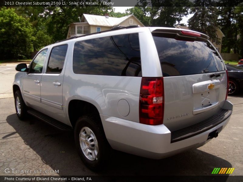 Silver Ice Metallic / Ebony 2013 Chevrolet Suburban 2500 LS