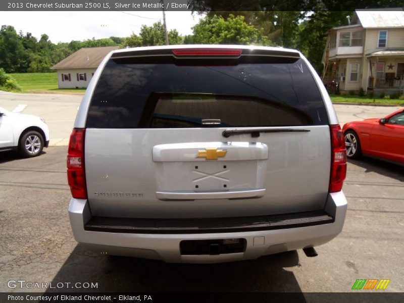 Silver Ice Metallic / Ebony 2013 Chevrolet Suburban 2500 LS