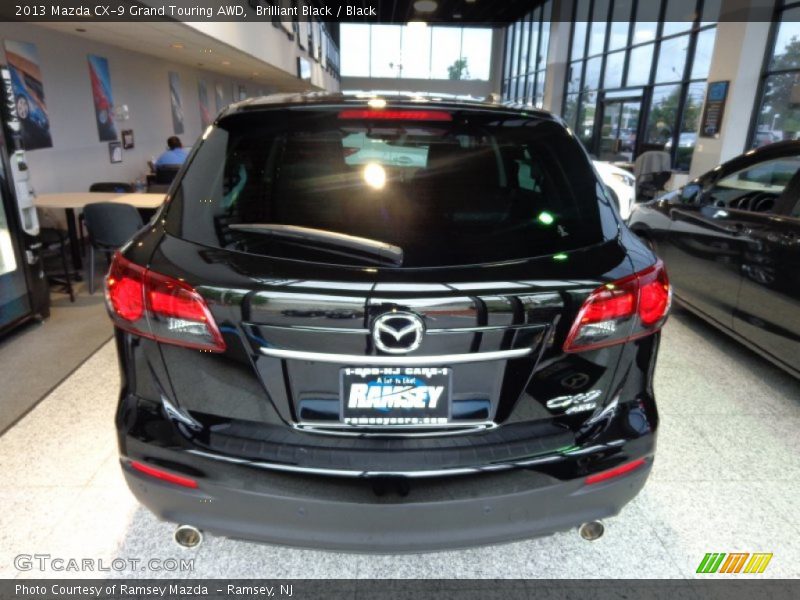 Brilliant Black / Black 2013 Mazda CX-9 Grand Touring AWD