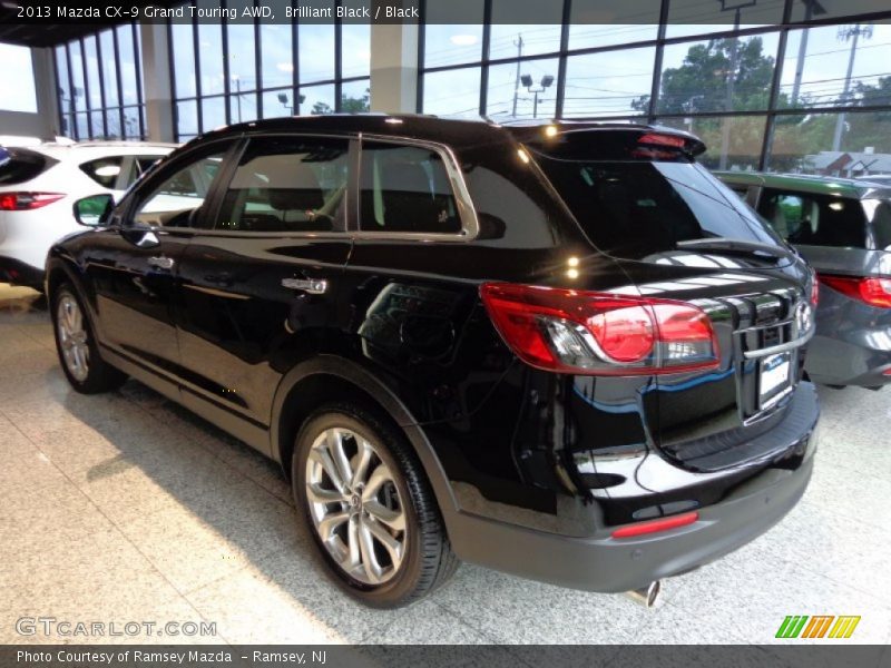 Brilliant Black / Black 2013 Mazda CX-9 Grand Touring AWD