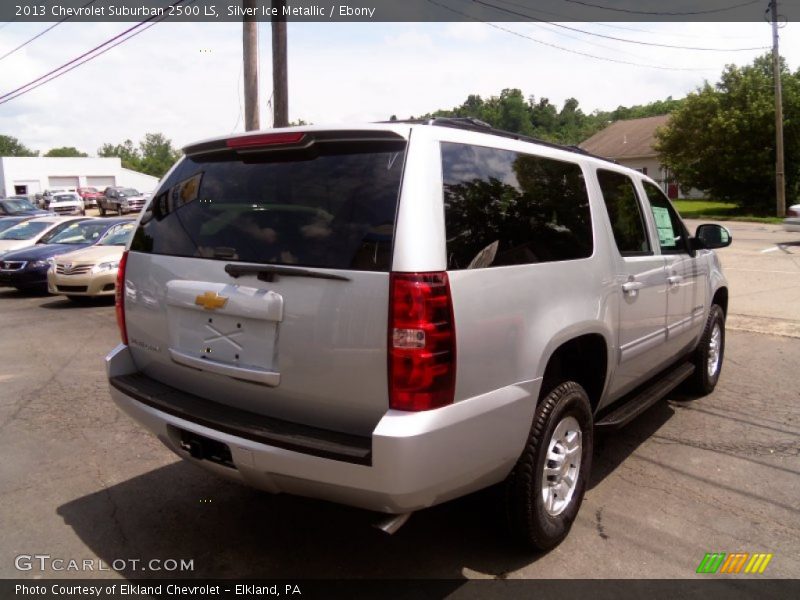 Silver Ice Metallic / Ebony 2013 Chevrolet Suburban 2500 LS