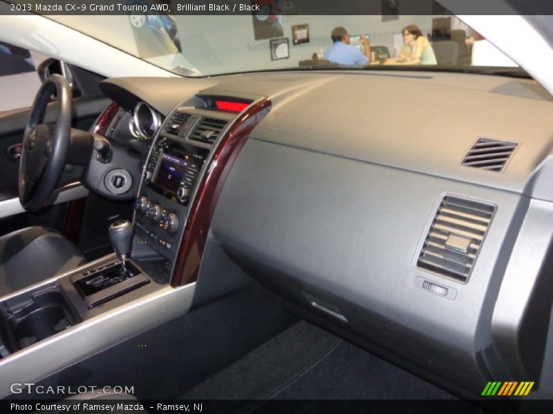 Brilliant Black / Black 2013 Mazda CX-9 Grand Touring AWD