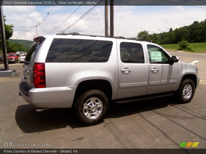 Silver Ice Metallic / Ebony 2013 Chevrolet Suburban 2500 LS