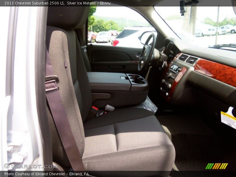Silver Ice Metallic / Ebony 2013 Chevrolet Suburban 2500 LS