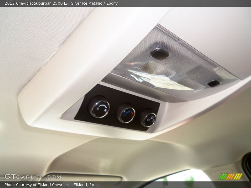 Silver Ice Metallic / Ebony 2013 Chevrolet Suburban 2500 LS