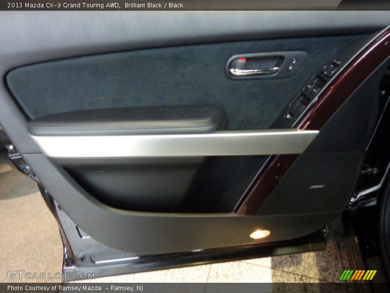 Brilliant Black / Black 2013 Mazda CX-9 Grand Touring AWD