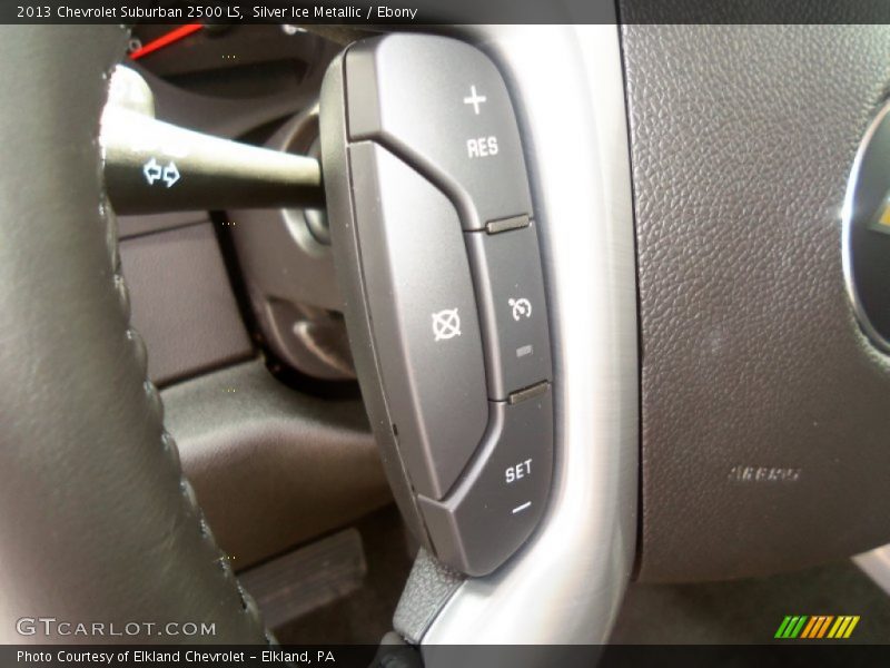 Silver Ice Metallic / Ebony 2013 Chevrolet Suburban 2500 LS