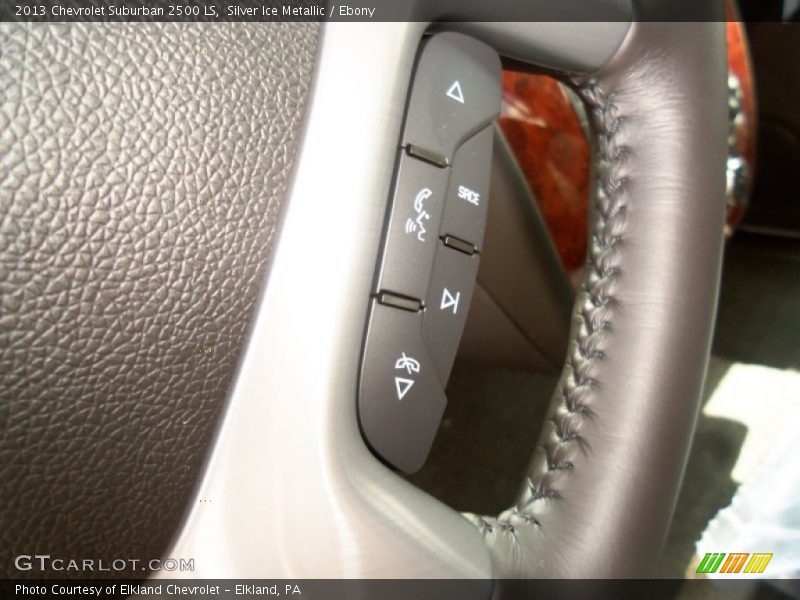 Silver Ice Metallic / Ebony 2013 Chevrolet Suburban 2500 LS