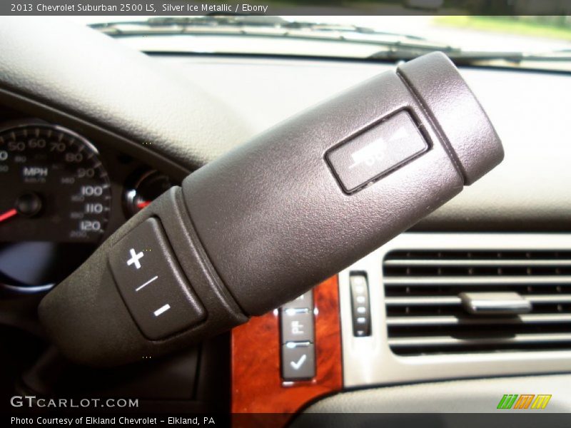 Silver Ice Metallic / Ebony 2013 Chevrolet Suburban 2500 LS