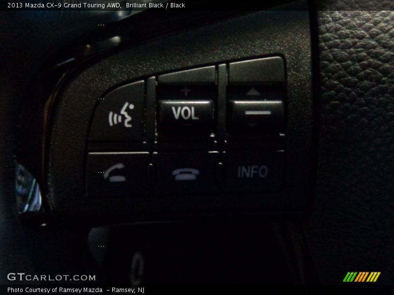 Brilliant Black / Black 2013 Mazda CX-9 Grand Touring AWD
