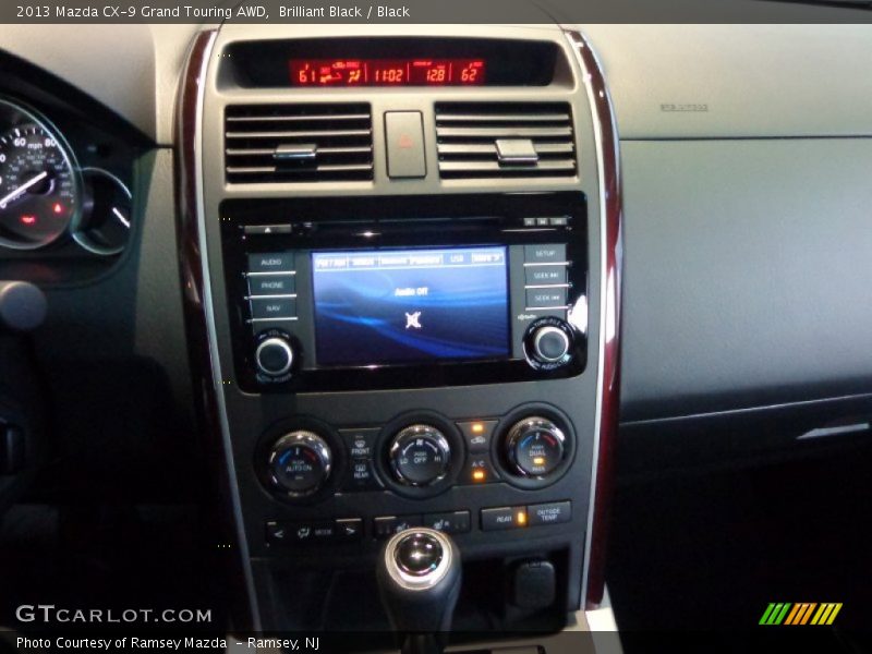 Brilliant Black / Black 2013 Mazda CX-9 Grand Touring AWD