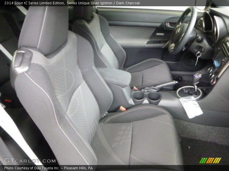 Series Unique Silver Ignition / Dark Charcoal 2014 Scion tC Series Limited Edition