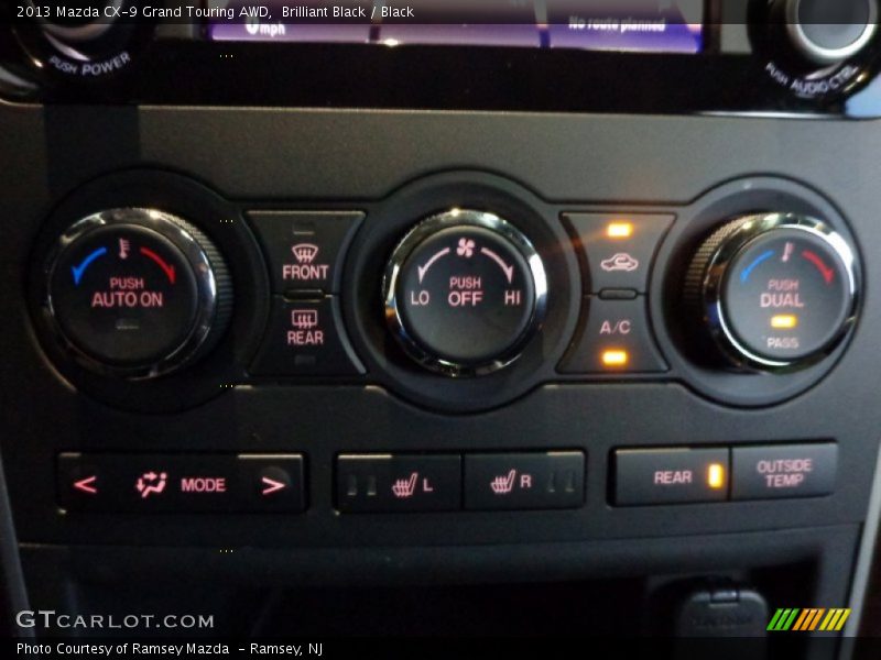 Brilliant Black / Black 2013 Mazda CX-9 Grand Touring AWD