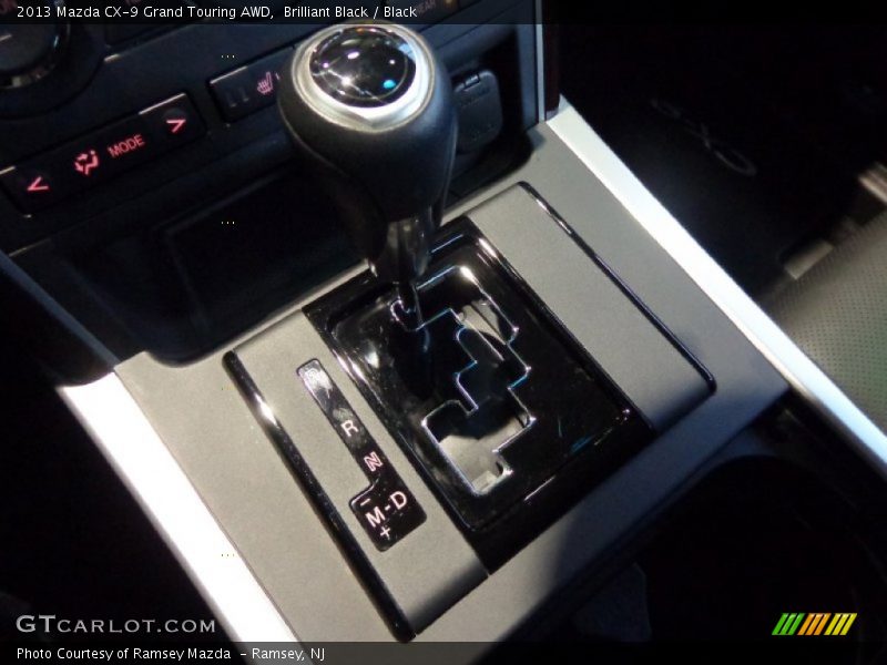 Brilliant Black / Black 2013 Mazda CX-9 Grand Touring AWD