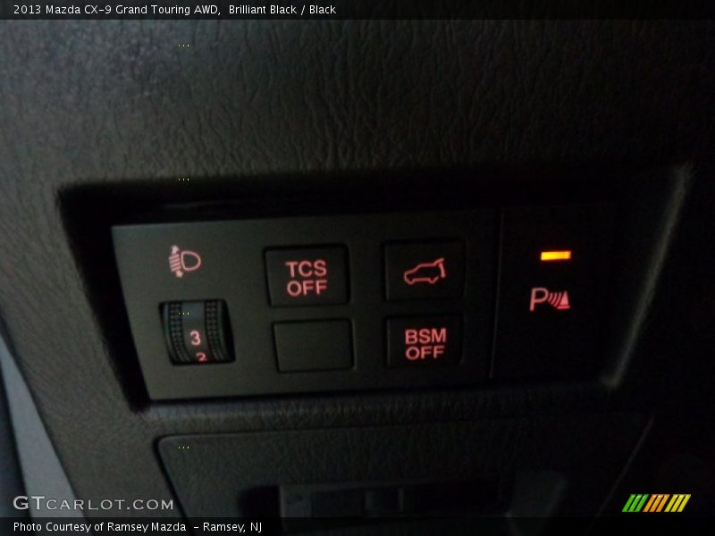 Brilliant Black / Black 2013 Mazda CX-9 Grand Touring AWD