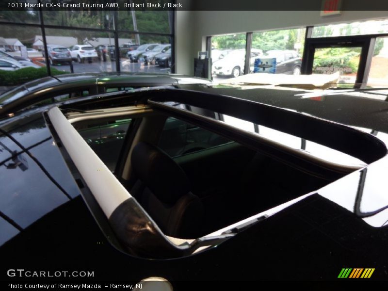 Brilliant Black / Black 2013 Mazda CX-9 Grand Touring AWD