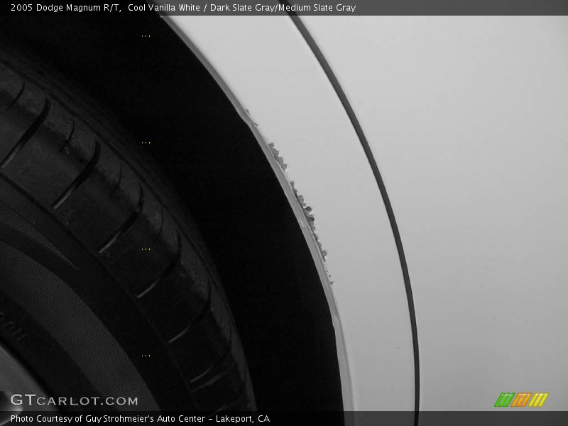 Cool Vanilla White / Dark Slate Gray/Medium Slate Gray 2005 Dodge Magnum R/T
