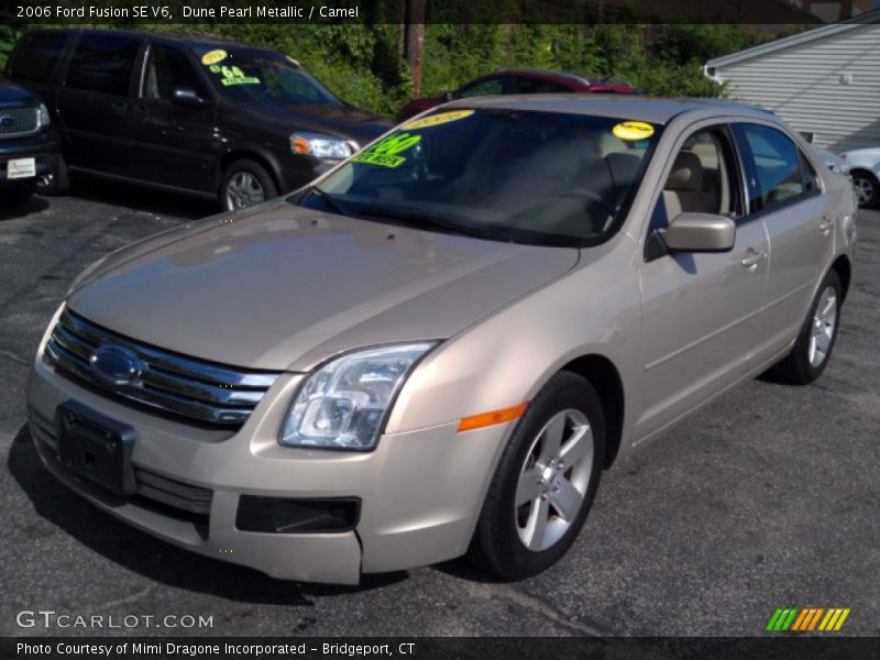 Dune Pearl Metallic / Camel 2006 Ford Fusion SE V6
