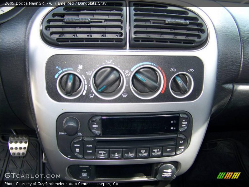 Flame Red / Dark Slate Gray 2005 Dodge Neon SRT-4