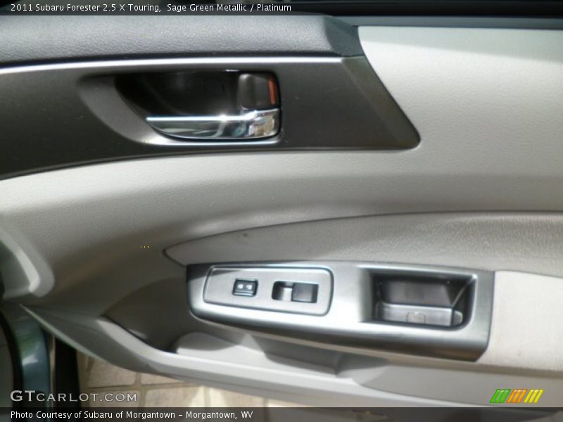 Sage Green Metallic / Platinum 2011 Subaru Forester 2.5 X Touring