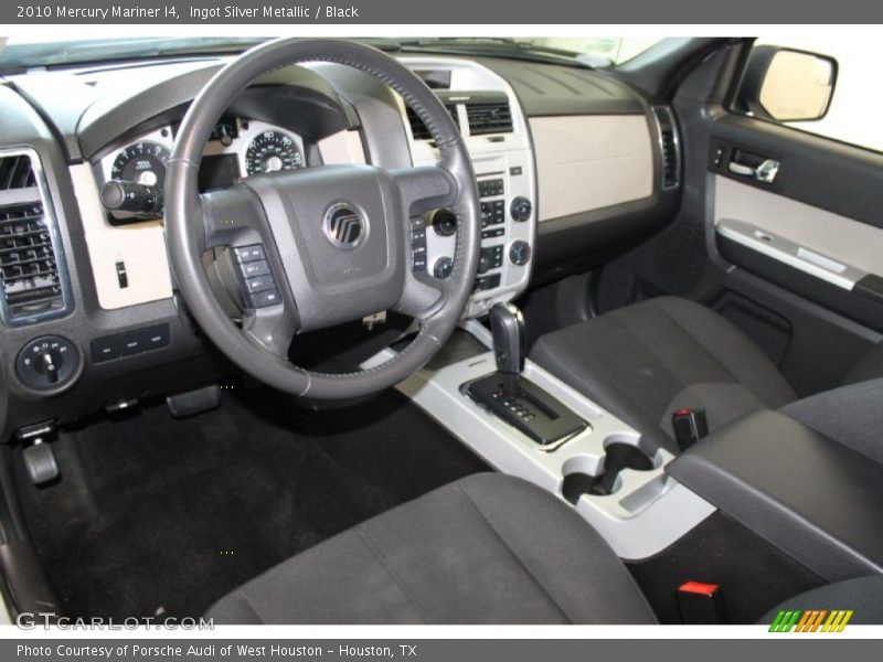 Ingot Silver Metallic / Black 2010 Mercury Mariner I4