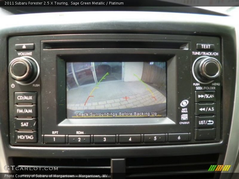 Sage Green Metallic / Platinum 2011 Subaru Forester 2.5 X Touring