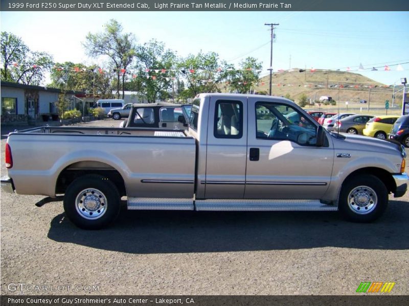 Light Prairie Tan Metallic / Medium Prairie Tan 1999 Ford F250 Super Duty XLT Extended Cab