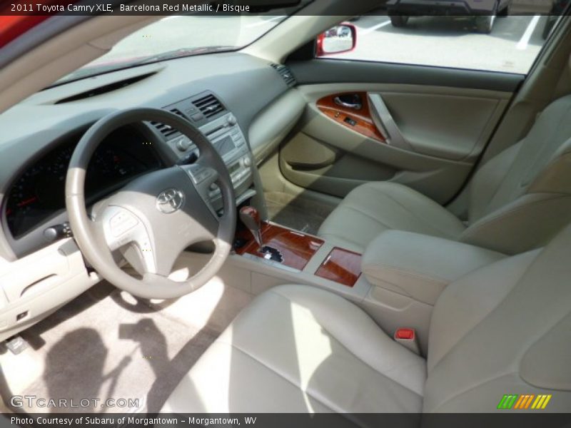 Barcelona Red Metallic / Bisque 2011 Toyota Camry XLE