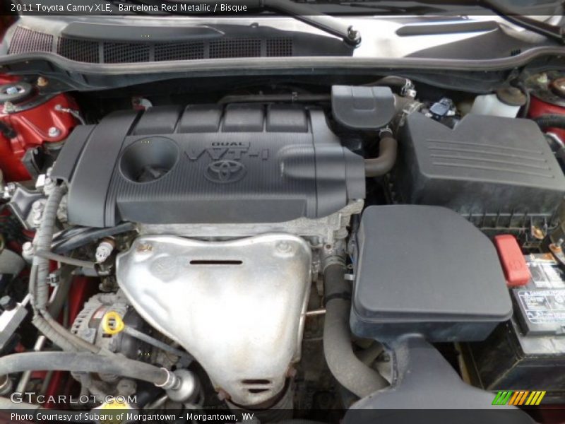 Barcelona Red Metallic / Bisque 2011 Toyota Camry XLE