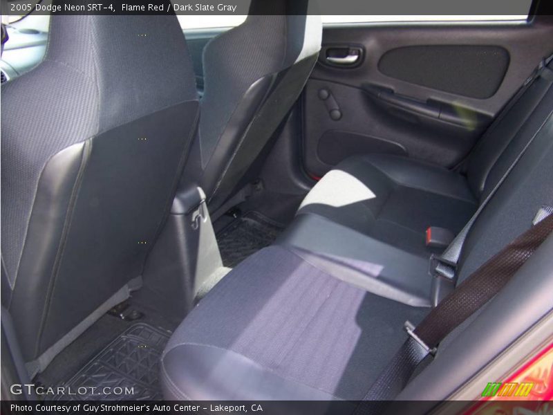 Flame Red / Dark Slate Gray 2005 Dodge Neon SRT-4