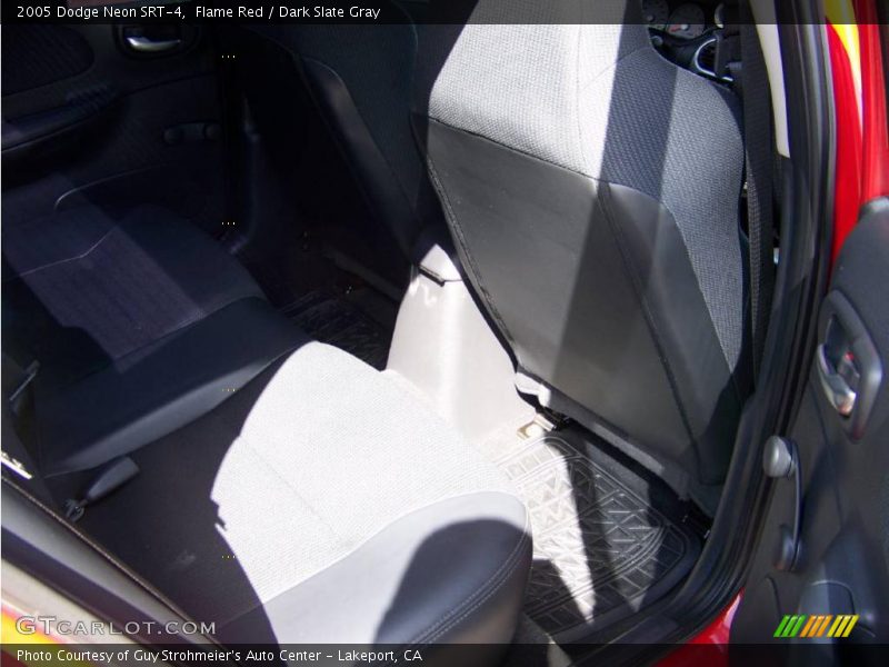 Flame Red / Dark Slate Gray 2005 Dodge Neon SRT-4