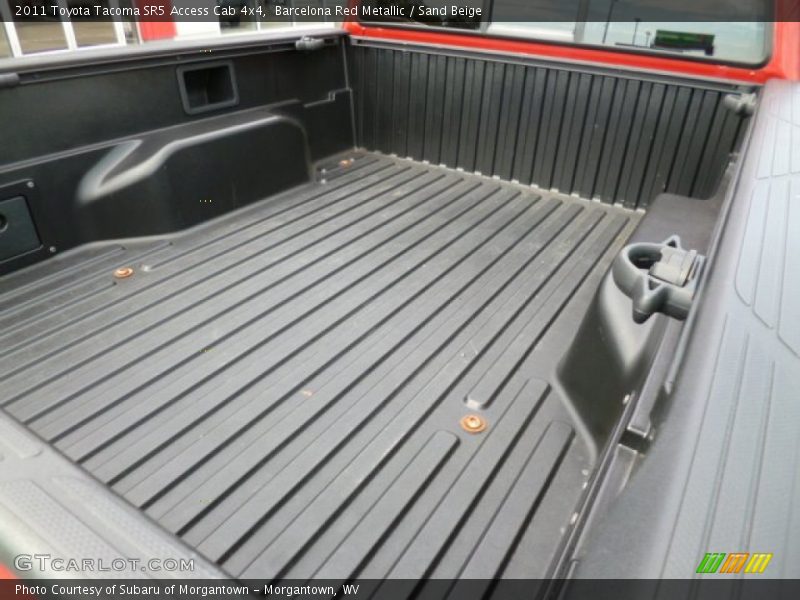 Barcelona Red Metallic / Sand Beige 2011 Toyota Tacoma SR5 Access Cab 4x4