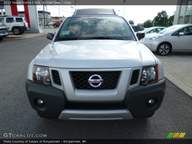 Brilliant Silver / Gray 2013 Nissan Xterra S 4x4