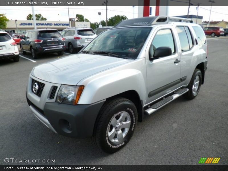 Brilliant Silver / Gray 2013 Nissan Xterra S 4x4