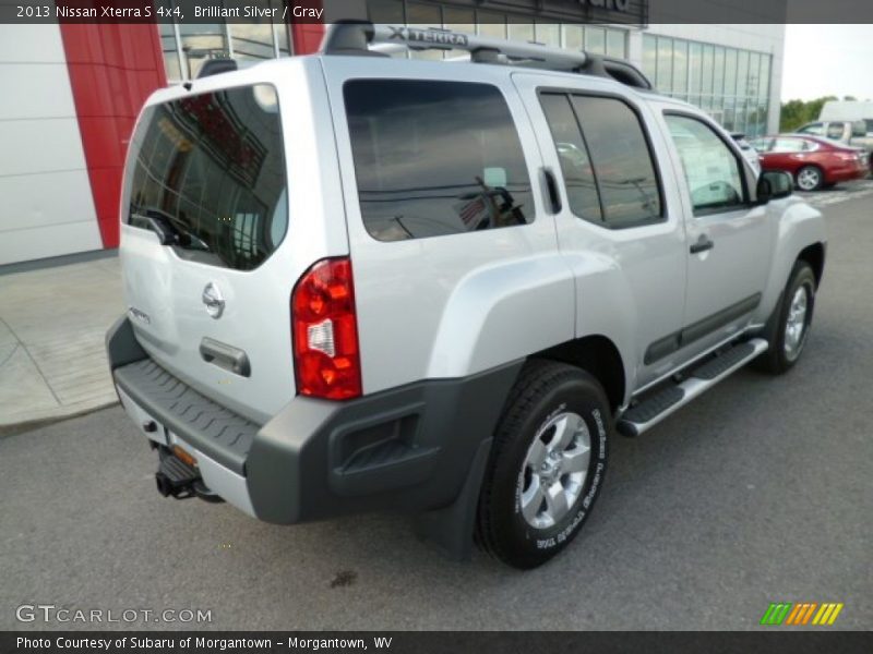 Brilliant Silver / Gray 2013 Nissan Xterra S 4x4