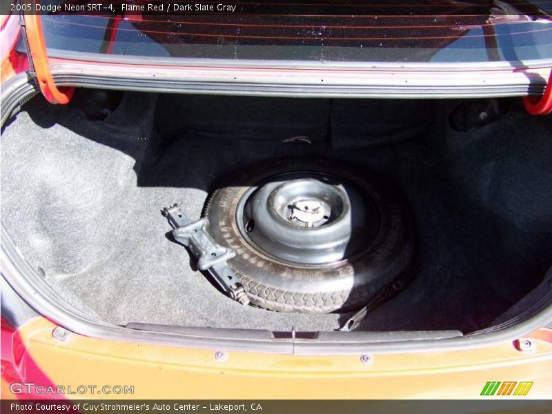 Flame Red / Dark Slate Gray 2005 Dodge Neon SRT-4