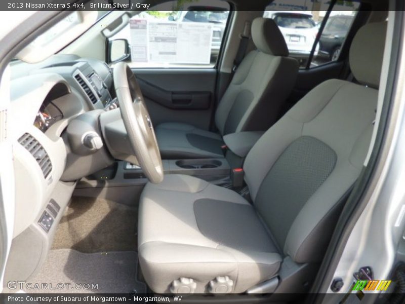 Brilliant Silver / Gray 2013 Nissan Xterra S 4x4