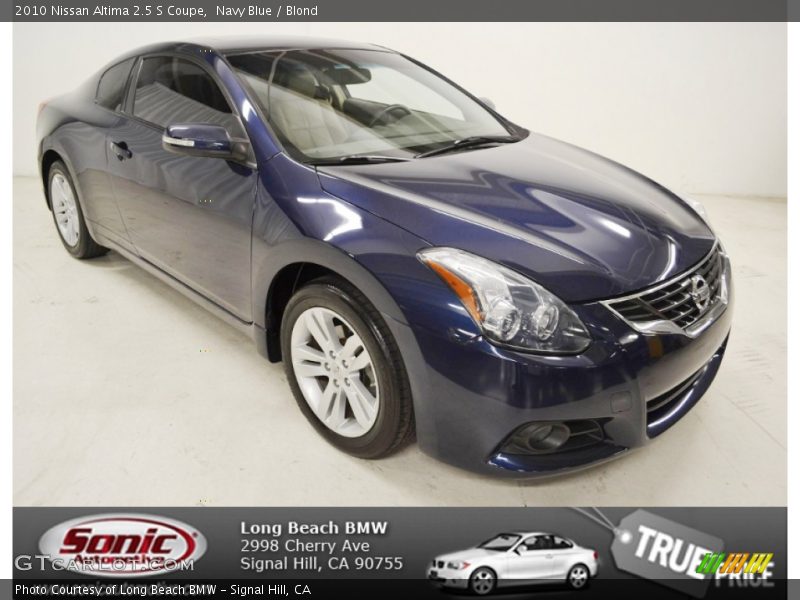 Navy Blue / Blond 2010 Nissan Altima 2.5 S Coupe