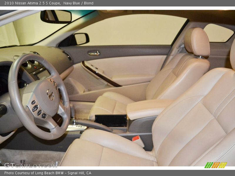 Navy Blue / Blond 2010 Nissan Altima 2.5 S Coupe