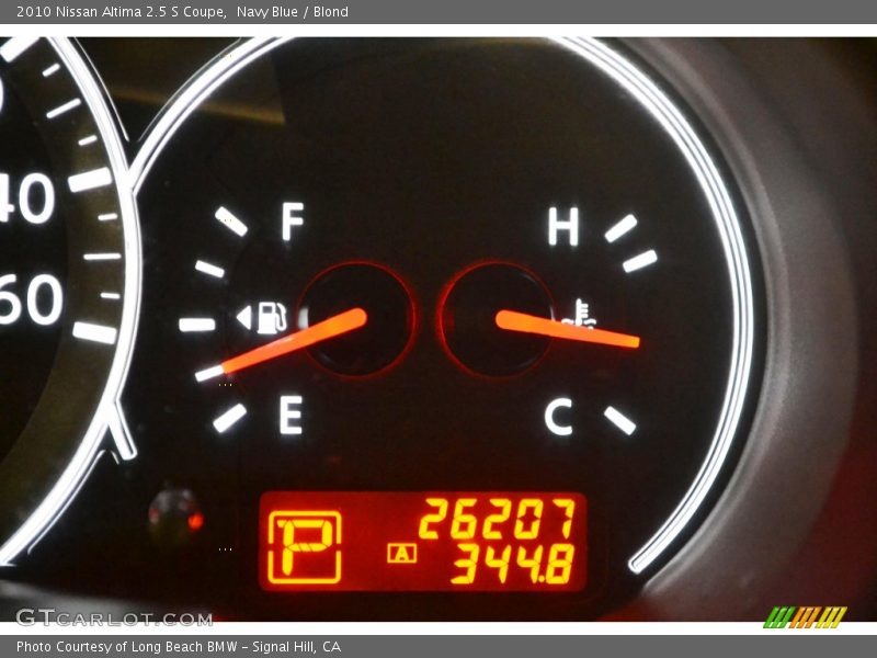 Navy Blue / Blond 2010 Nissan Altima 2.5 S Coupe