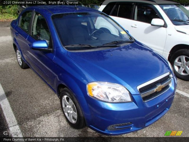 Bright Blue / Charcoal 2010 Chevrolet Aveo LT Sedan