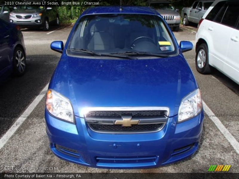 Bright Blue / Charcoal 2010 Chevrolet Aveo LT Sedan