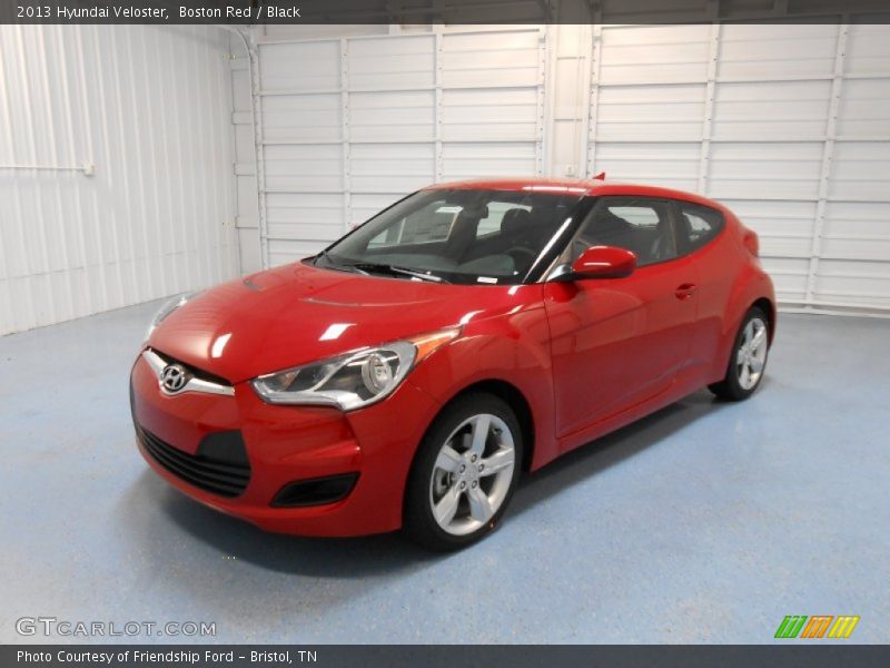 Boston Red / Black 2013 Hyundai Veloster